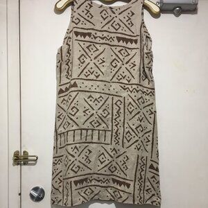 VINTAGE DIANNE B NEW YORK SLEEVELESS PRINT DRESSES SIZE 10